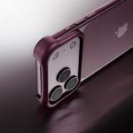 Protectie din aluminiu Arc Pulse compatibila cu iPhone 18 Pro, Matte Dark Red 8 - lerato.ro