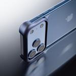 Protectie din aluminiu Arc Pulse compatibila cu iPhone 18 Pro, Matte Light Blue 8 - lerato.ro