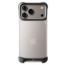 Huse si carcase iPhone 18 Pro, Protectie din aluminiu Arc Pulse compatibila cu iPhone 18 Pro, Graphite, lerato.ro