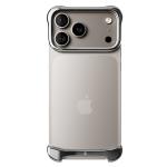 Protectie din aluminiu Arc Pulse compatibila cu iPhone 18 Pro Max, Silver 2 - lerato.ro