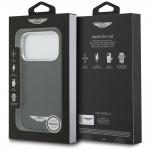 Carcasa Aston Martin HC FW Logo cu MagSafe compatibila cu iPhone 17 Pro, Negru 9 - lerato.ro