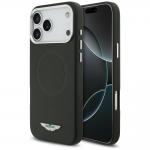 Carcasa Aston Martin HC FW Logo cu MagSafe compatibila cu iPhone 17 Pro Max, Negru 4 - lerato.ro