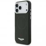 Carcasa Aston Martin HC FW Logo cu MagSafe compatibila cu iPhone 17 Pro Max, Negru 3 - lerato.ro