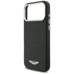 Carcasa Aston Martin HC FW Logo cu MagSafe compatibila cu iPhone 17 Pro Max, Negru 7 - lerato.ro