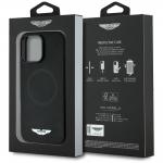 Carcasa Aston Martin HC FW Logo cu MagSafe compatibila cu iPhone 16 Pro, Negru 9 - lerato.ro