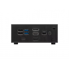 Mini PC ASUS PN42, Intel N100, Intel UHD Graphics, Capacitate SSD 128GB, Windows 11 Pro , Negru