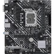 Placa de baza ASUS PRIME H610M-E D4-CSM, Socket 1700, Chipset Intel H610, mATX, 2x M.2, PCI Express x16 4.0, 4x SATA III, Negru