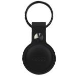 Husa de protectie Audi Synthetic Leather compatibila cu Apple AirTag, Negru 3 - lerato.ro
