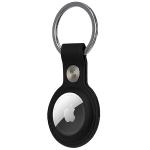 Husa de protectie Audi Synthetic Leather compatibila cu Apple AirTag, Negru 6 - lerato.ro