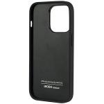 Carcasa Audi Genuine Leather compatibila cu iPhone 14 Pro, Negru 7 - lerato.ro