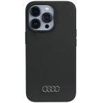 Carcasa Audi Silicone compatibila cu iPhone 13 Pro, Negru 2 - lerato.ro