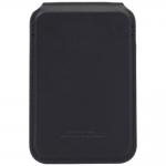 Portofel din piele naturala Lamborghini D1, Compatibil MagSafe, Negru / Verde 5 - lerato.ro