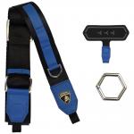 Snur pentru carcase Lamborghini D1 Crossbody Webbing, Lungime ajustabila, Albastru 3 - lerato.ro