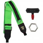 Snur pentru carcase Lamborghini D1 Crossbody Webbing, Lungime ajustabila, Verde 3 - lerato.ro