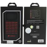Husa Audi Sport Synthetic Leather cu MagSafe compatibila cu iPhone 18 Pro / 17 Pro, Negru 6 - lerato.ro