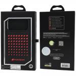 Husa Audi Sport Synthetic Leather cu MagSafe compatibila cu iPhone 18 Pro Max / 17 Pro Max, Negru 6 - lerato.ro
