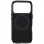 Husa Audi Synthetic Leather cu MagSafe compatibila cu iPhone 18 Pro / 17 Pro, Negru 5 - lerato.ro