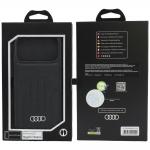 Husa Audi Synthetic Leather cu MagSafe compatibila cu iPhone 18 Pro Max / 17 Pro Max, Negru 6 - lerato.ro