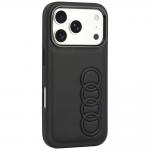 Husa Audi TT Synthetic Leather cu MagSafe compatibila cu iPhone 18 Pro / 17 Pro, Negru 3 - lerato.ro