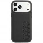 Husa Audi TT Synthetic Leather cu MagSafe compatibila cu iPhone 18 Pro Max / 17 Pro Max, Negru 2 - lerato.ro