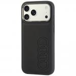 Husa Audi TT Synthetic Leather cu MagSafe compatibila cu iPhone 18 Pro Max / 17 Pro Max, Negru 4 - lerato.ro