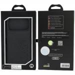 Husa Audi TT Synthetic Leather cu MagSafe compatibila cu iPhone 18 Pro Max / 17 Pro Max, Negru 6 - lerato.ro