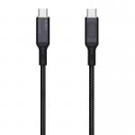 Cablu pentru incarcare si transfer date Aukey CB-MCC102, USB-C/USB-C, 100W, E-marker, 1.8m, LED, Negru 3 - lerato.ro