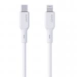 Cablu pentru incarcare si transfer de date Aukey CB-NCL2 , USB Type-C/Lightning, 3A, 1.8m, Alb 3 - lerato.ro