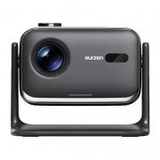 Videoproiector Aurzen BOOM Mini, Full HD, 1920x1080p, 500 lm, Difuzoare Integrate, Bluetooth, Wi-Fi, Gri