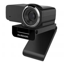 Camera Web Ausdom AW635, Full HD, 1080p, 30FPS, Microfon incorporat, USB 2.0, Negru