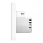 Intrerupator de perete tactil Avatto TS20-EU-W2, 10A, Wi-Fi, Tuya, Smart Life, Google Home, Alexa, Alb 3 - lerato.ro