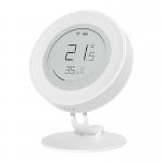 Senzor de temperatura si umiditate smart Avatto ZWSH16, Compatibil ZigBee 3.0, Control aplicatie Tuya / Smart Life, WiFi, Alb 3 - lerato.ro