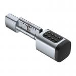 Cilindru electronic pentru usa Avatto SDL-V1-S70, 70 mm, 3 baterii AAA, USB, Silver 3 - lerato.ro