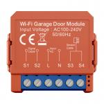 Comutator Smart Avatto GDS16 pentru usa garajului, Control prin Tuya Smart / Smart Life, Wi-Fi, Portocaliu 2 - lerato.ro