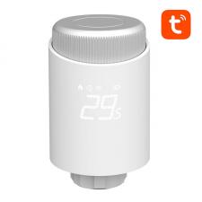 Cap Termostat Smart Avatto TRV10, ZigBee, Tuya, IP20, Alb