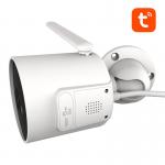 Camera de supraveghere Avatto IPC-OD-01, Exterior, 2MP, Night Vision, Microfon si difuzor incorporate, WiFi, Alb 4 - lerato.ro