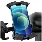 Suport universal bicicleta AWEI X47, Rotire 360 grade, Negru 2 - lerato.ro