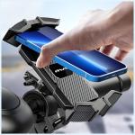 Suport universal bicicleta AWEI X47, Rotire 360 grade, Negru 4 - lerato.ro