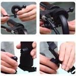 Suport universal bicicleta AWEI X47, Rotire 360 grade, Negru 9 - lerato.ro