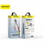 Ventilator portabil AWEI F36, 15W, 2200 mAh, 5 viteze, USB-C, Alb 3 - lerato.ro