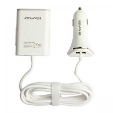 Accesorii auto, Incarcator auto  Awei C-400, 4xUSB-A, 9.4A, Alb, lerato.ro