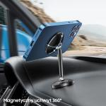 Suport auto magnetic AWEI X22, Dashboard Mount, Negru 6 - lerato.ro