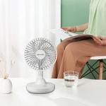 Ventilator pentru birou AWEI F29, 4W, Autonomie 15h, USB-C, Negru 5 - lerato.ro
