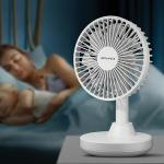 Ventilator pentru birou AWEI F29, 4W, Autonomie 15h, USB-C, Negru 9 - lerato.ro