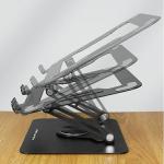 Stand universal laptop AWEI X46, Compatibil cu dispozitive de maxim 16 inch, Negru 6 - lerato.ro