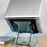Stand universal laptop AWEI X46, Compatibil cu dispozitive de maxim 16 inch, Negru 7 - lerato.ro