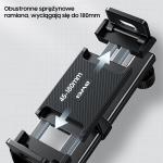 Suport tetiera auto AWEI X40, 215 x 130 x 66 mm, Negru 6 - lerato.ro