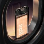 Baterie externa AWEI P76K, 10000 mAh, 22.5W, 3A, 1x Port USB-C, 1x Cablu USB-C, 1x Cablu Lightning, Negru 6 - lerato.ro