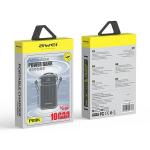 Baterie externa AWEI P89K, 10000 mAh, 38.5W, 3A, Incarcare Wireless 15W, 1x USB-C, 1x USB-A, Negru 3 - lerato.ro