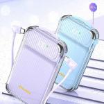 Baterie externa AWEI P89K, 10000 mAh, 38.5W, 3A, Incarcare Wireless 15W, 1x USB-C, 1x USB-A, Negru 4 - lerato.ro